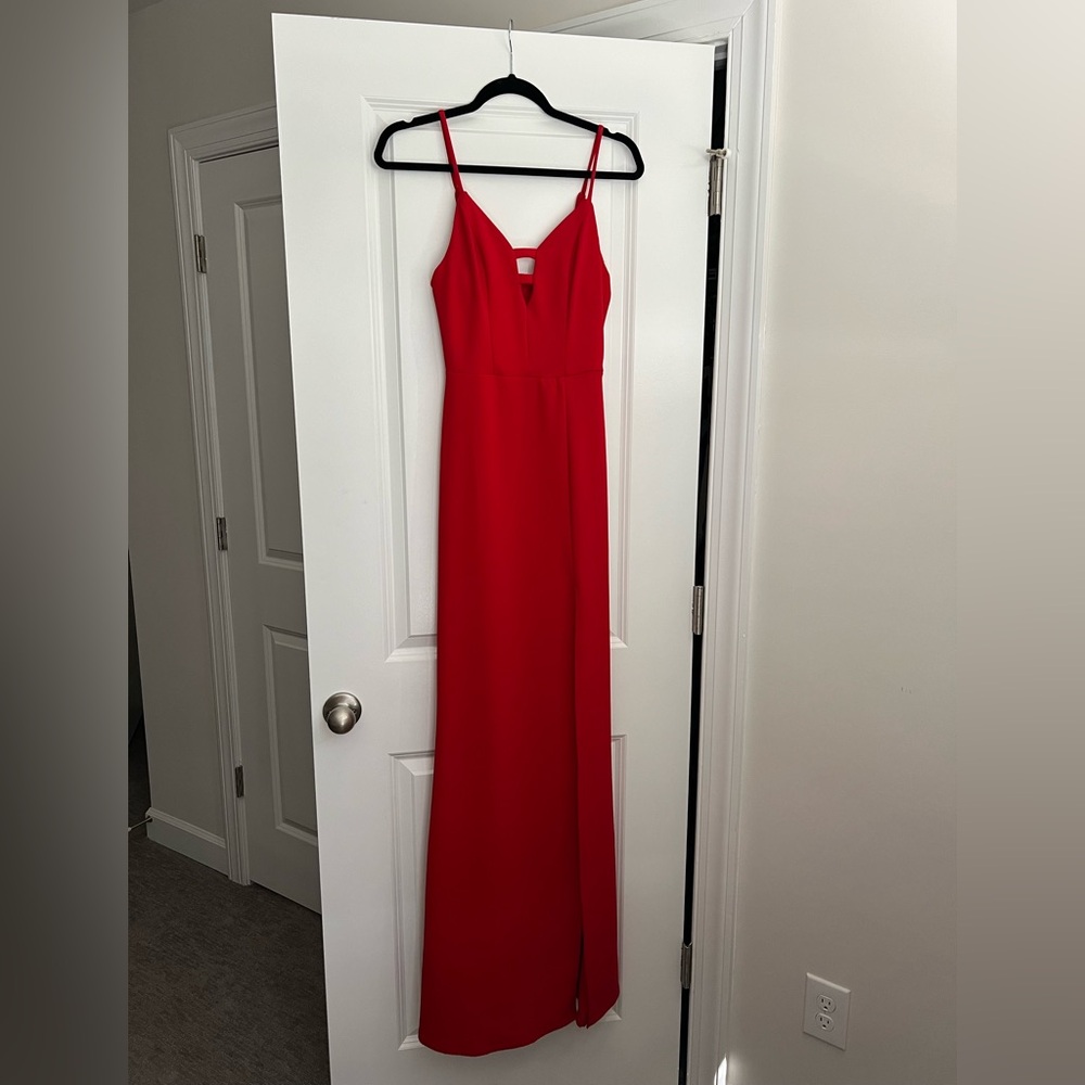 B. Darlin Red Formal Dress Size 3/4